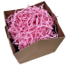 Бумажный наполнитель цвета розовый фламинго, 50 г, ширина 3 мм