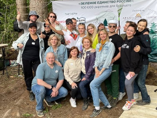 Сотрудники upakovka.shop приняли участие в акции по посадке деревьев «Зеленое единство России»