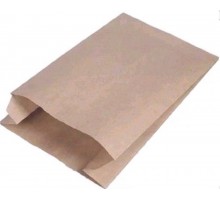 Крафт пакет с v-образным дном размером 9х4х20,5 см, бумага впм