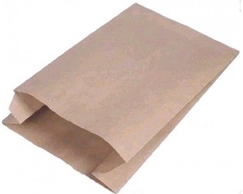 Крафт пакет с v-образным дном размером 18х8,5х35см , бумага впм