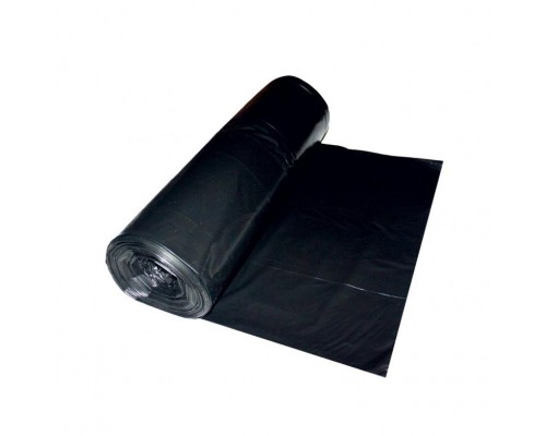 Мешок для мусора черный 120 л.(60мкм.) (пвд) рулон