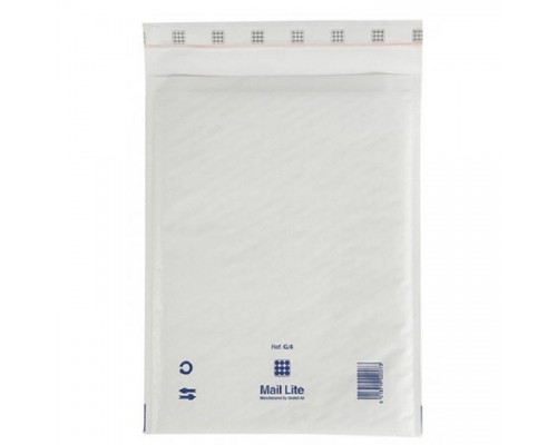 Крафт пакет с воздушной подушкой, mail lite white h/5, 270х360 мм
