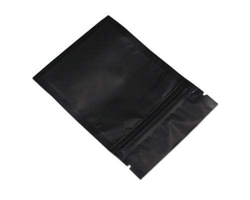 Пакеты с застежкой zip-lock размером 6х7 см черный (100 мкм)