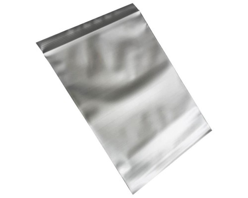 Пакеты с застежкой zip-lock размером 6х7 см серебристый (100 мкм)