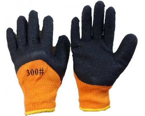 Зимние акриловые перчатки поливинилхлоридные утепленные торро
