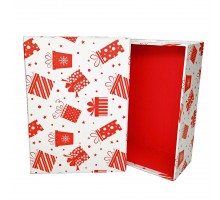 Коробка подарочная "Красный подарок", 215х154х90 мм