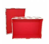 Коробка подарочная "Красный подарок", 280х205х120 мм