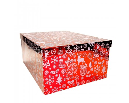 Коробка подарочная "Магия Нового Года", 340х258х150 мм