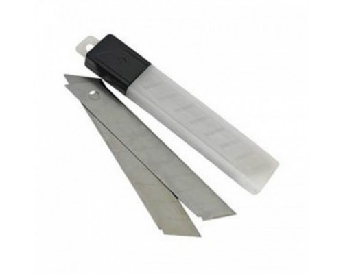 Лезвия для канцелярских ножей размером 18 мм. 